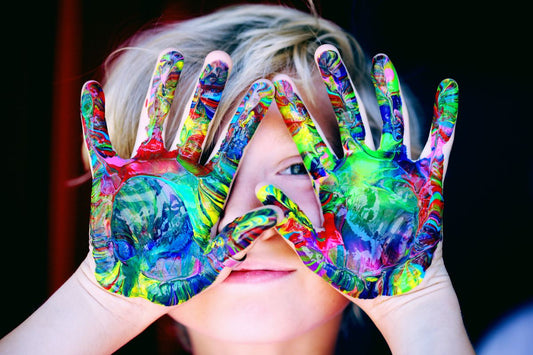 Messy Masterpieces: Artful Diversification in Toddler Creativity