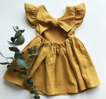 Little Onesie Cotton Linen Summer Dress