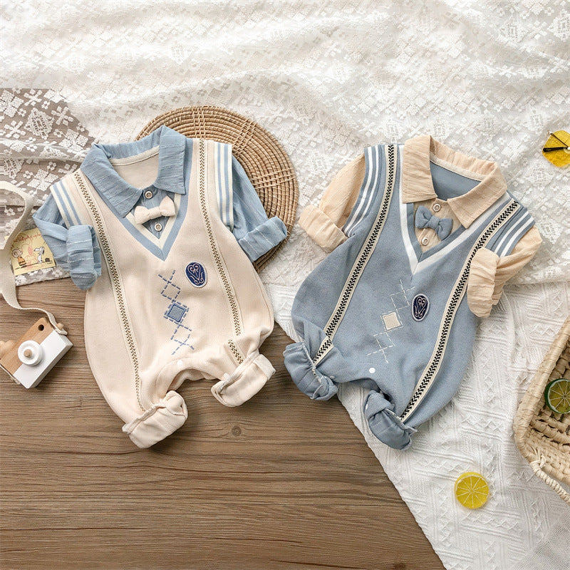Korean Style Long Sleeve Jumpsuit - Little OneSie