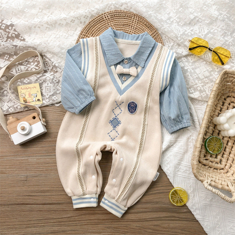 Korean Style Long Sleeve Jumpsuit - Little OneSie