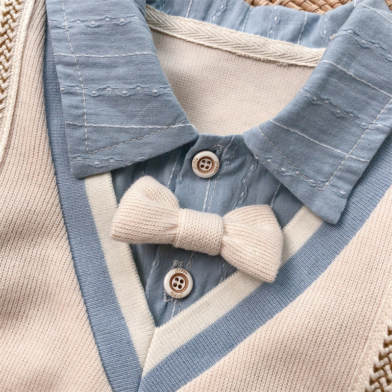 Korean Style Long Sleeve Jumpsuit - Little OneSie