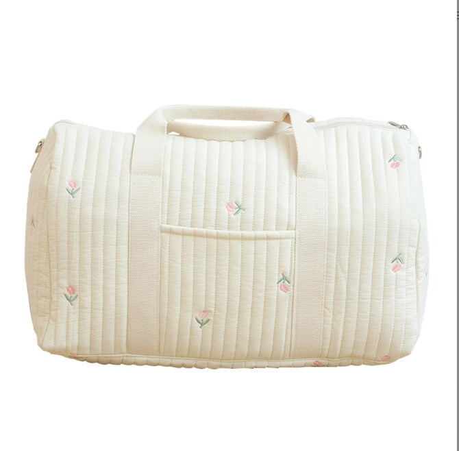 Embroidered Travel Duffel Mommy Bag