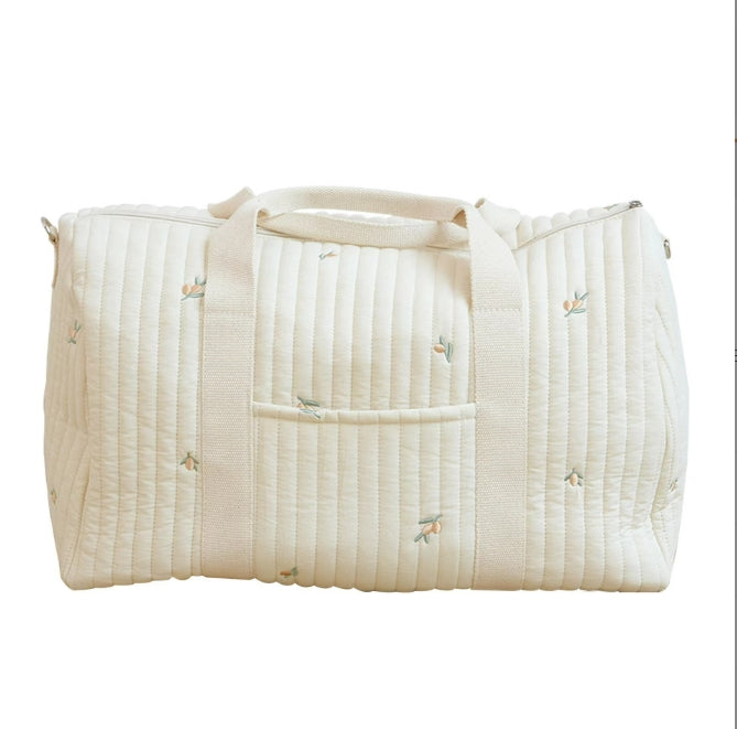 Embroidered Travel Duffel Mommy Bag