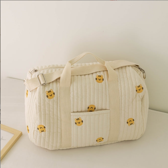 Embroidered Travel Duffel Mommy Bag