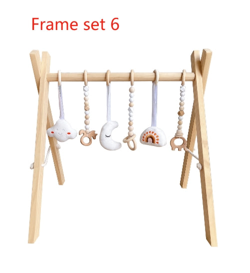 Nordic Wooden Baby Gym