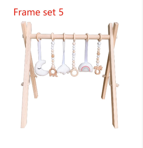 Nordic Wooden Baby Gym