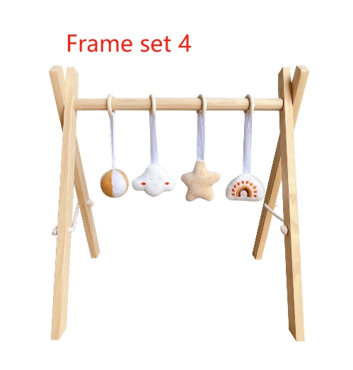 Nordic Wooden Baby Gym