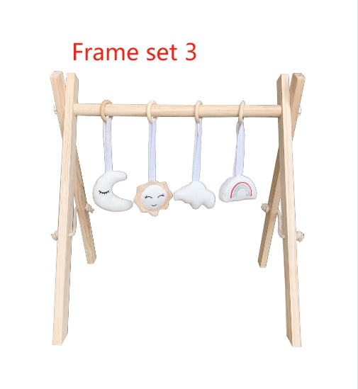 Nordic Wooden Baby Gym