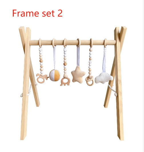 Nordic Wooden Baby Gym