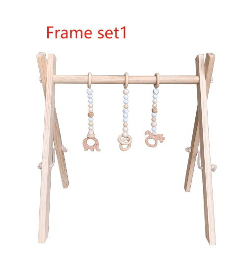 Nordic Wooden Baby Gym