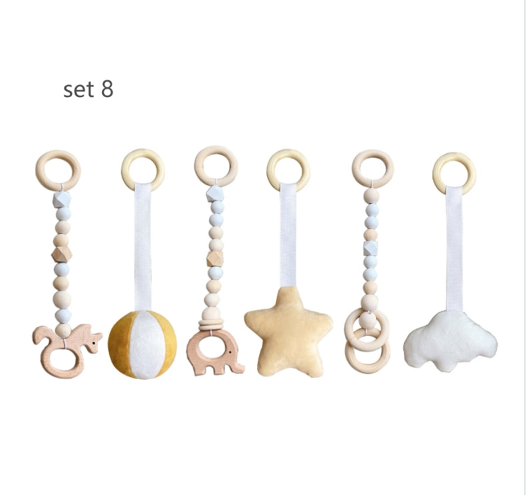 Nordic Wooden Baby Gym