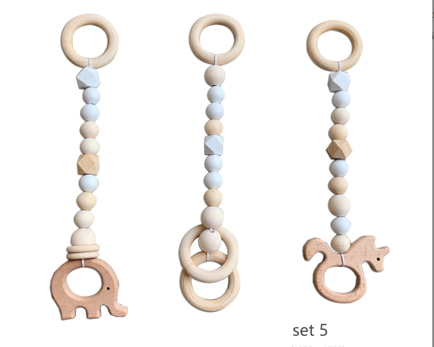 Nordic Wooden Baby Gym