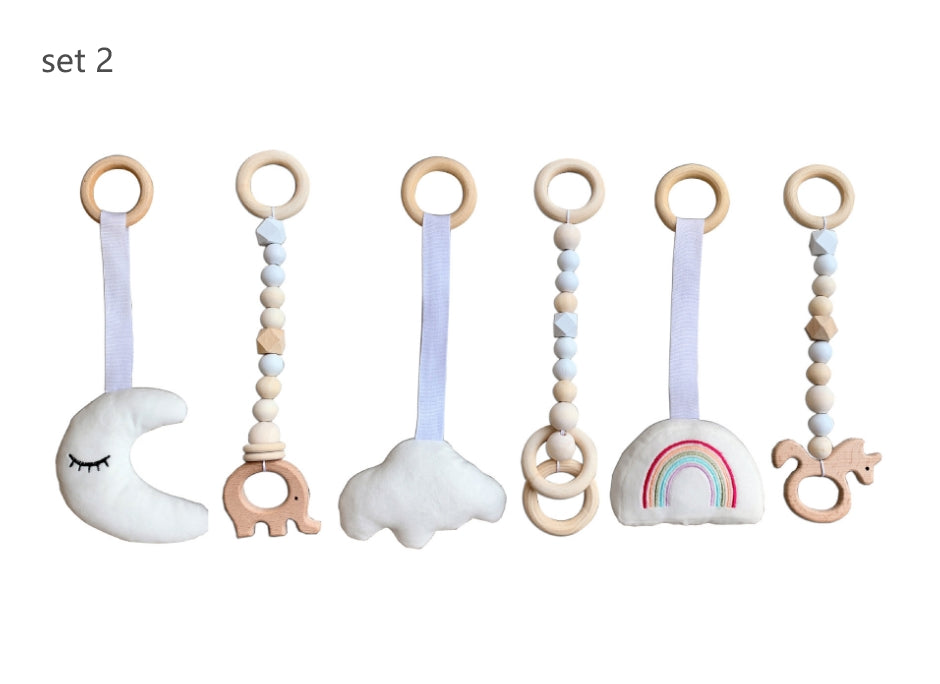 Nordic Wooden Baby Gym