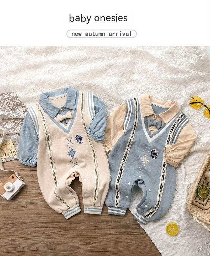 Korean Style Long Sleeve Jumpsuit - Little OneSie