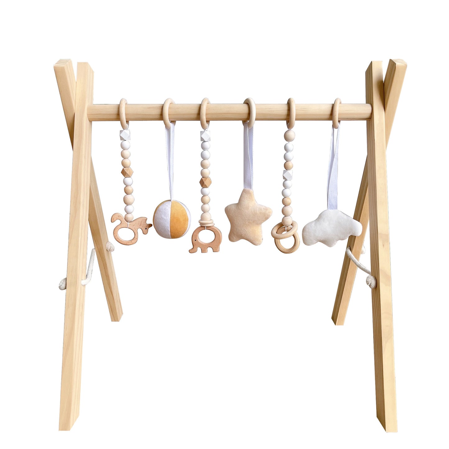 Nordic Wooden Baby Gym