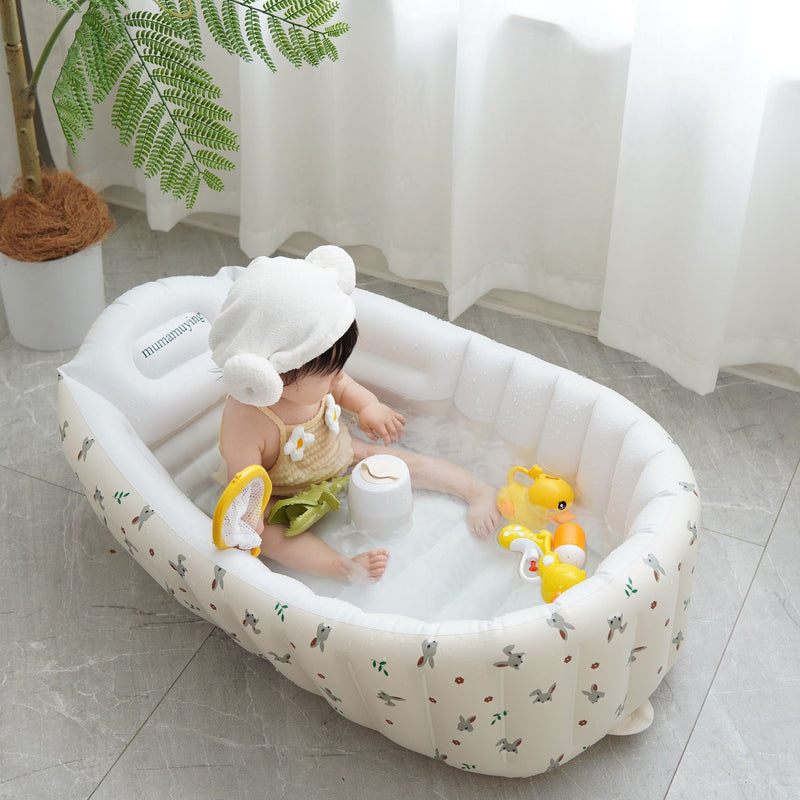 Little Onesie Inflatable Baby Bathtub