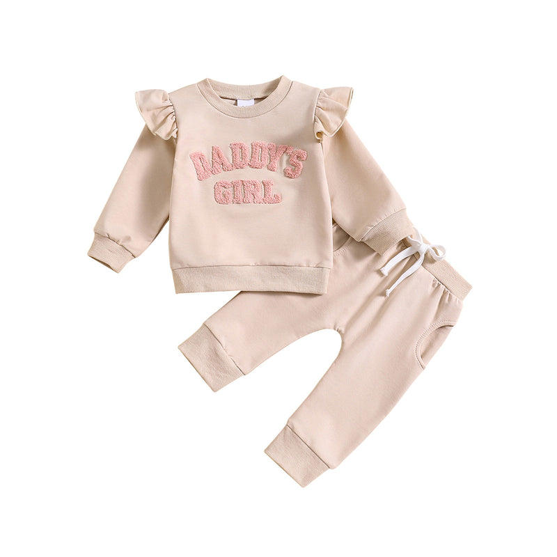 Toddler Girl Ruffle Outfit Set