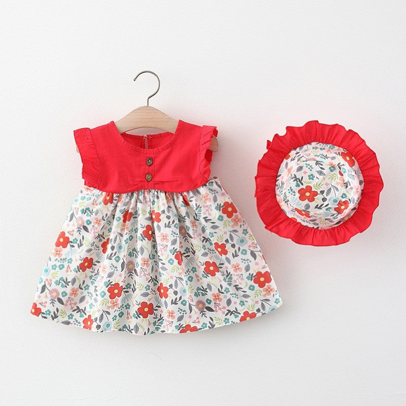 Little Onesie Baby Splice Summer Dress