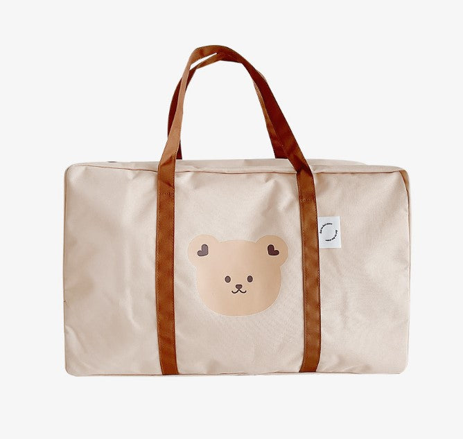 Korean Bear Quilt Storage Bag