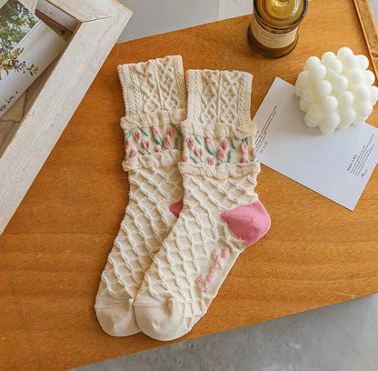 Spring Autumn Long Kids Socks