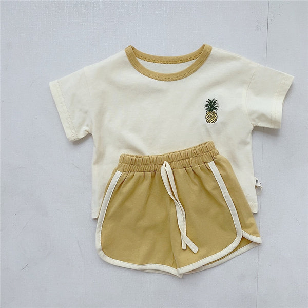 100% Pure Cotton Two-Piece Kids Outfit