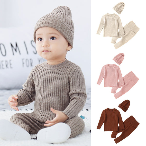 Little Onesie Baby Winter Knit Set