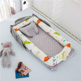 Foldable Cotton Portable Newborn Crib - Little OneSie