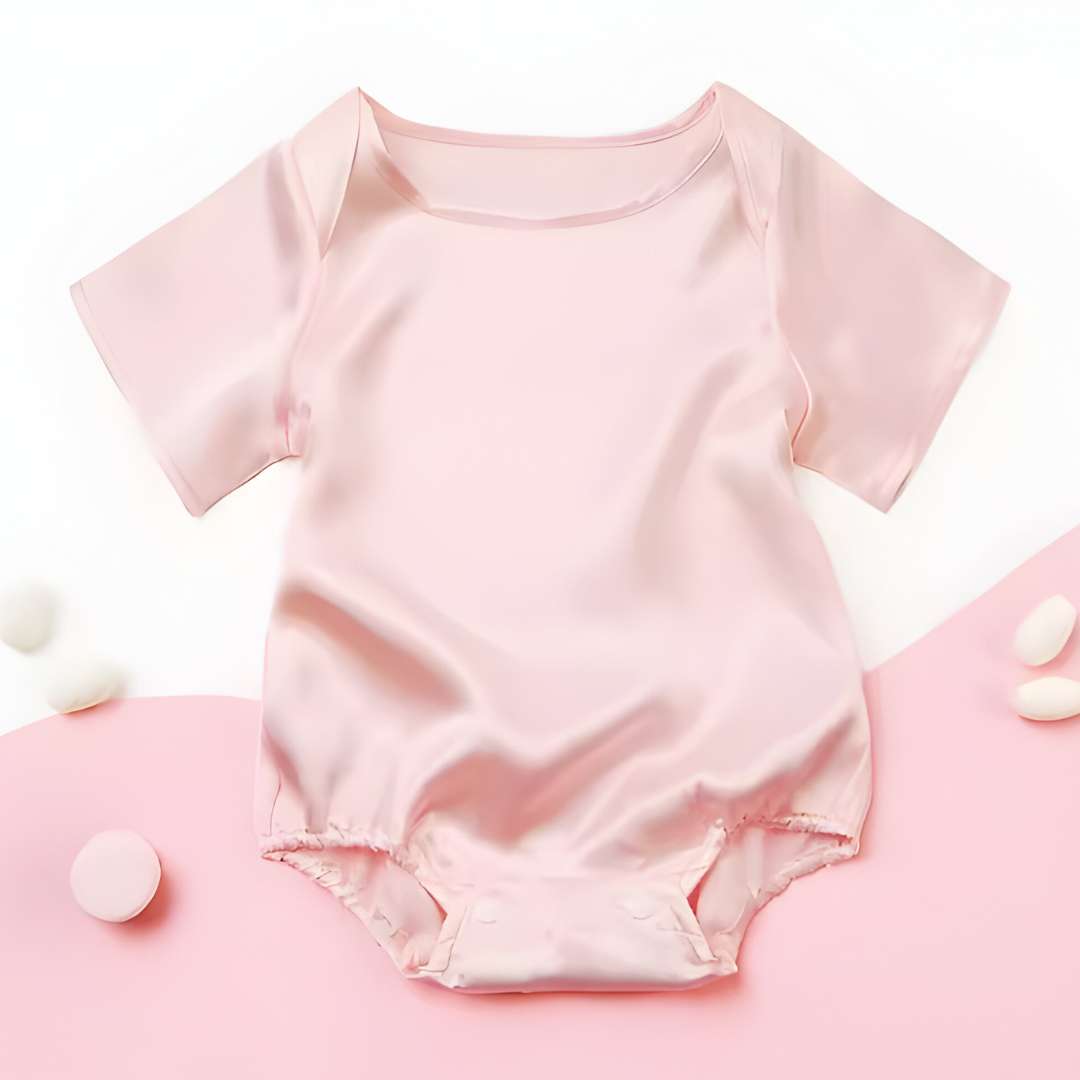100% Silk Baby Summer Jumpsuit