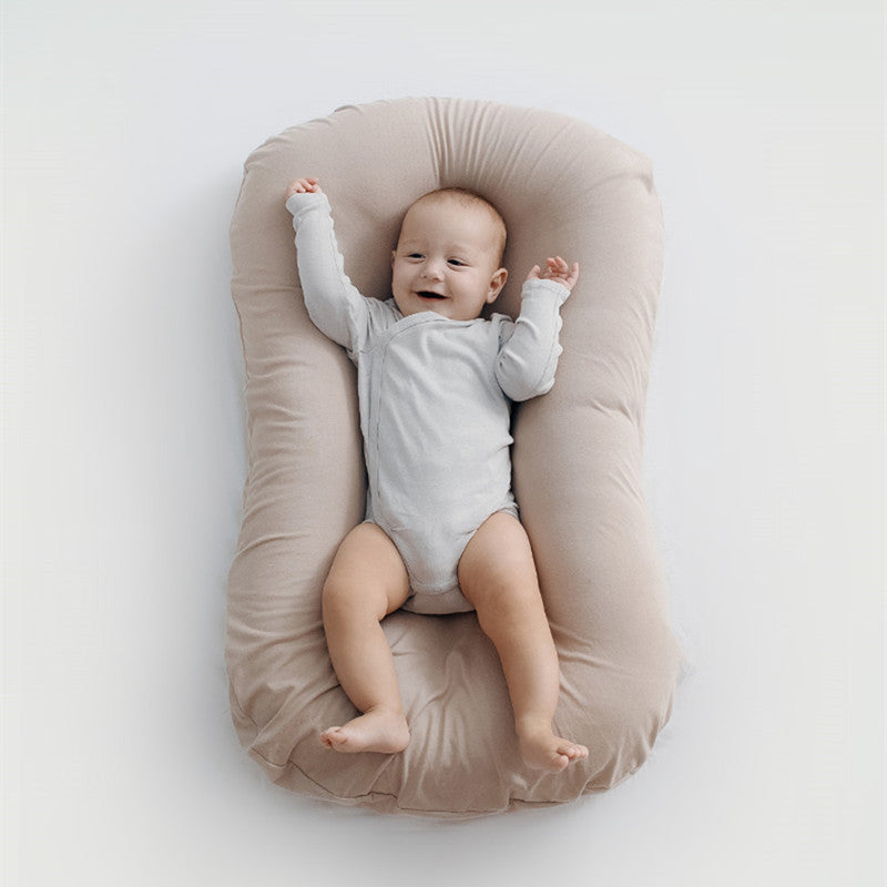 Newborn Cotton Baby Nest Bed - Portable & Cozy - Little OneSie