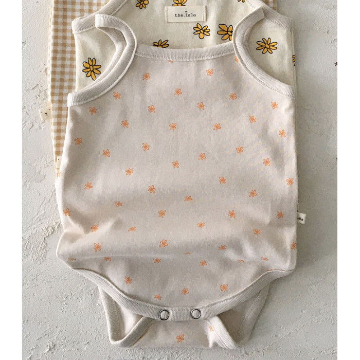 Korean-Style Soft Newborn Sling Romper & Vest - Little OneSie