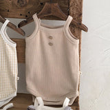 Korean-Style Soft Newborn Sling Romper & Vest - Little OneSie