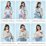 Breathable 4-Season Baby Sling & Stool - Little OneSie