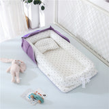 Foldable Cotton Portable Newborn Crib - Little OneSie