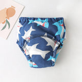 Cute Reusable Cotton waterproof Baby Diapers