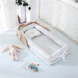 Foldable Cotton Portable Newborn Crib - Little OneSie