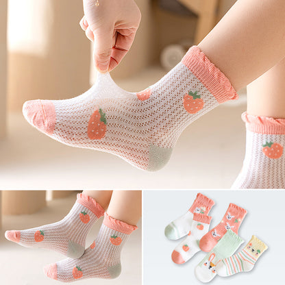 Cute Summer Kids Cotton Socks