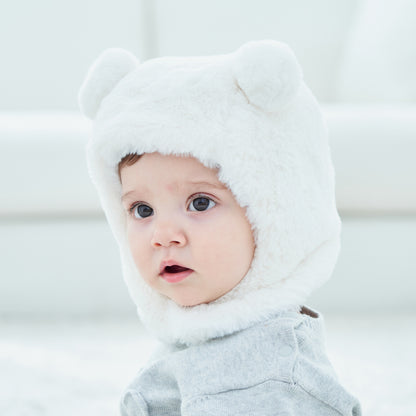 Children's Bib And Ear Protection Hat - Little OneSie