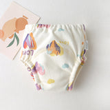 Cute Reusable Cotton waterproof Baby Diapers