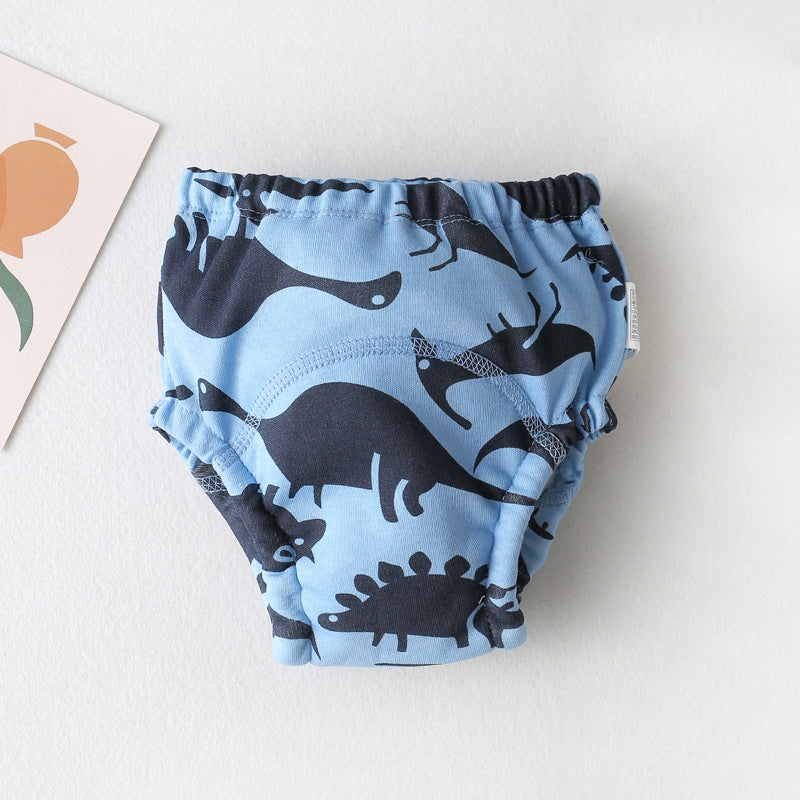 Cute Reusable Cotton waterproof Baby Diapers