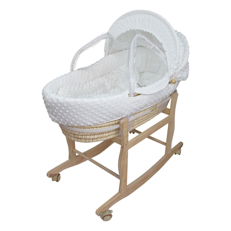 Portable Cradle Bed with Mosquito Net & Mat - Little OneSie