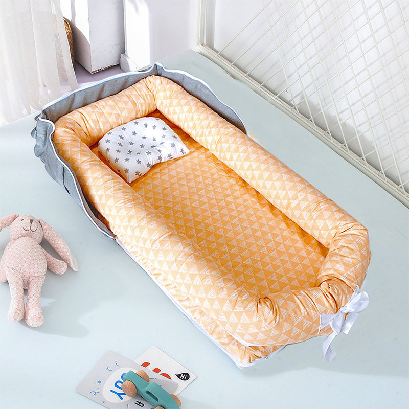 Foldable Cotton Portable Newborn Crib - Little OneSie