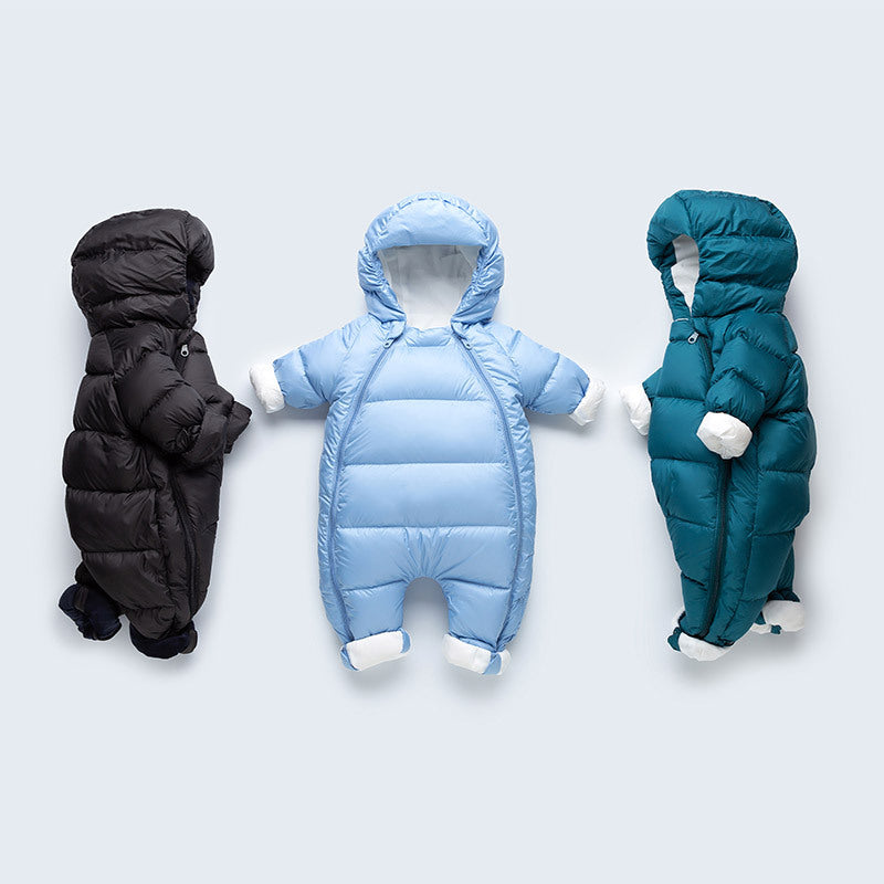 Little Onesie Baby Down Jacket Jumpsuit