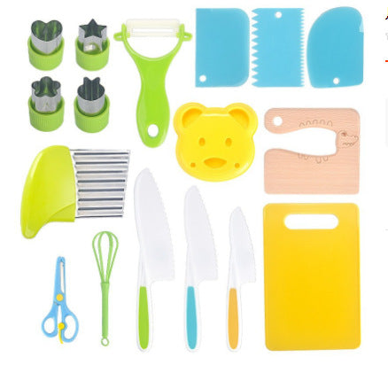 Little Onesie Kids' Plastic Bread Knife Set