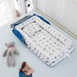 Foldable Cotton Portable Newborn Crib - Little OneSie