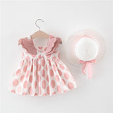 Little Onesie Dot Wing Princess Dress