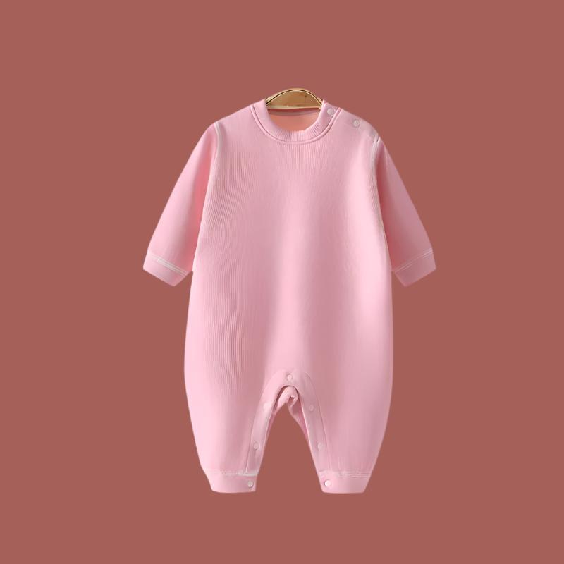 Little Onesie Mousse Fleece Baby Jumpsuit Set