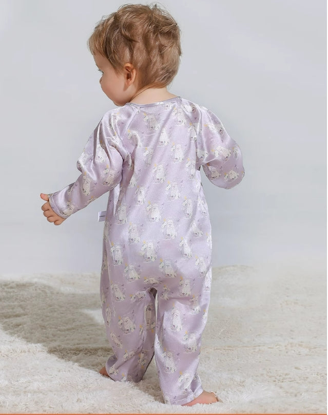 100%  Mulberry Silk Newborn Suit