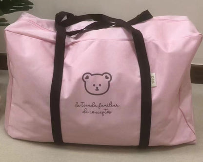 Korean Bear Quilt Storage Bag