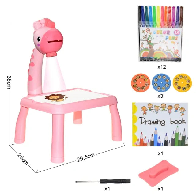 Children Led Projector Desk