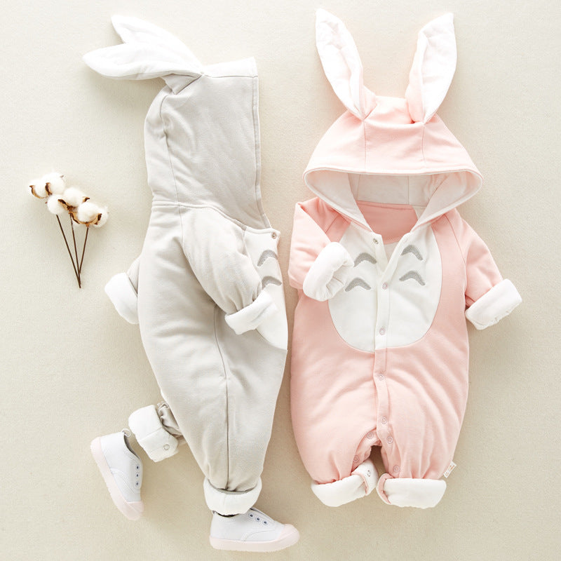 Cute Newborn Jumpsuit: 100% Cotton - Little OneSie